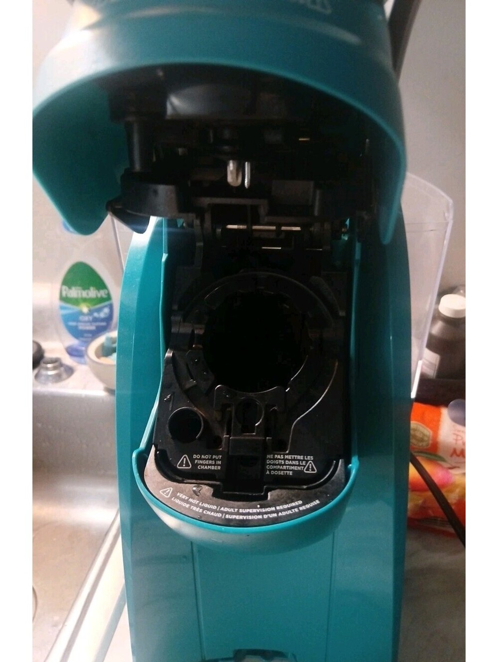 Keurig 2.0 Single Serve Turquoise NO DRIP TRAY NO WATER COVER Works Great